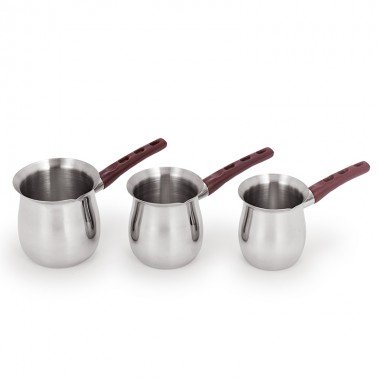 ZH-T003 Stainless Steel Milk Pot Set