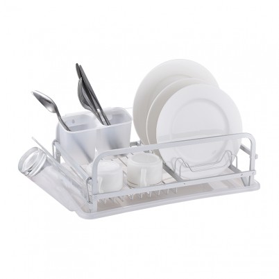 ZH-W009 Aluminum Kitchen Dish Plate Rack