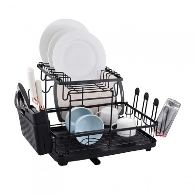 ZH-W2016 Double Layer Kitchen Dish Plate Rack