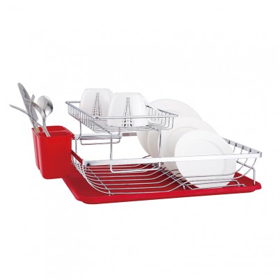 ZH-W2019 Double Layer Kitchen Dish Plate Rack