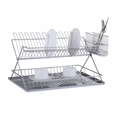 ZH-W2030 Double Layer Kitchen Dish Plate Rack
