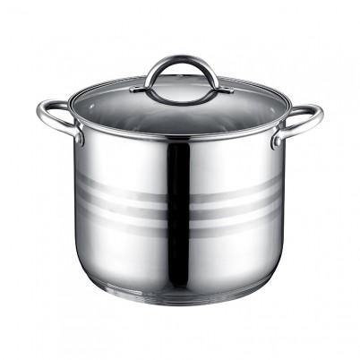 ZH-C109 Single Stock Pot with Pipe Hollow Handle