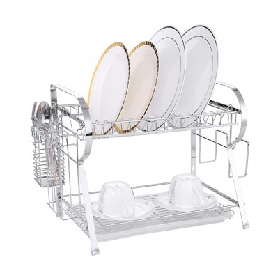 ZH-W2052 Double Layer Kitchen Dish Plate Rack