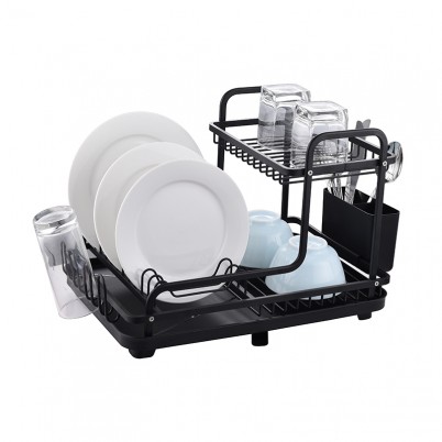 ZH-W031 Aluminum Kitchen Dish Plate Rack