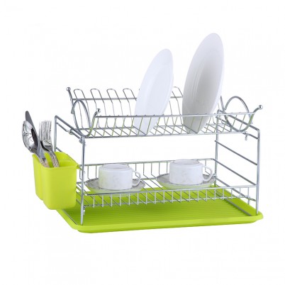 ZH-W2028 Double Layer Kitchen Dish Plate Rack