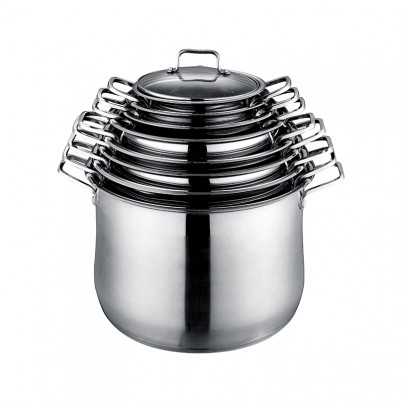 ZH-C106 Single Stock Pot with Wire Handle