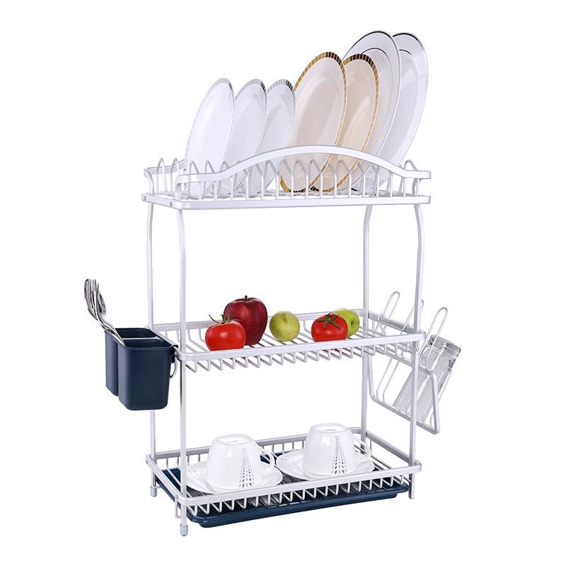 ZH-W043 Aluminum Kitchen Dish Plate Rack