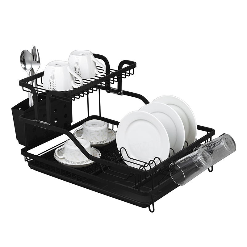 ZH-W036 Aluminum Kitchen Dish Plate Rack