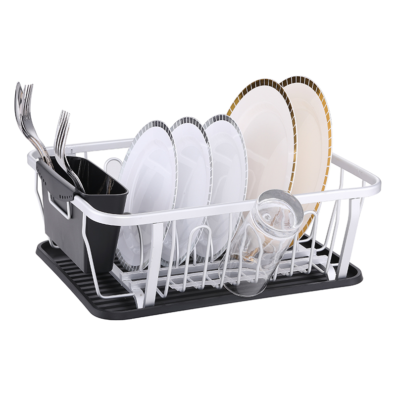 ZH-W016 Aluminum Kitchen Dish Plate Rack