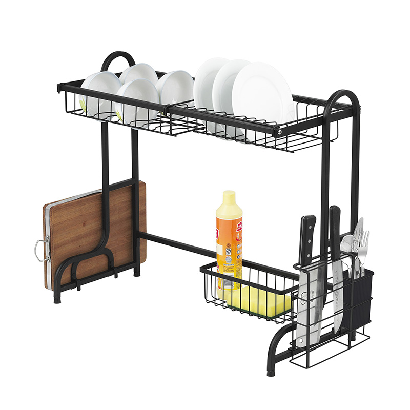 ZH-W2064 Double Layer Kitchen Dish Plate Rack