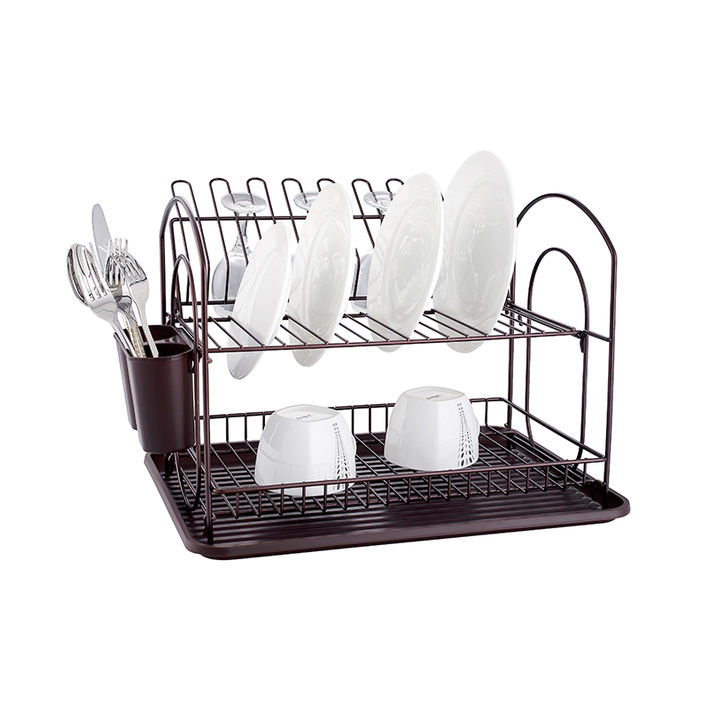 ZH-W2056 Double Layer Kitchen Dish Plate Rack
