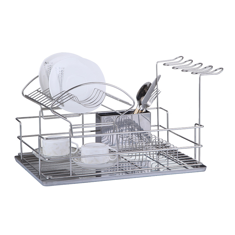ZH-W2051 Double Layer Kitchen Dish Plate Rack