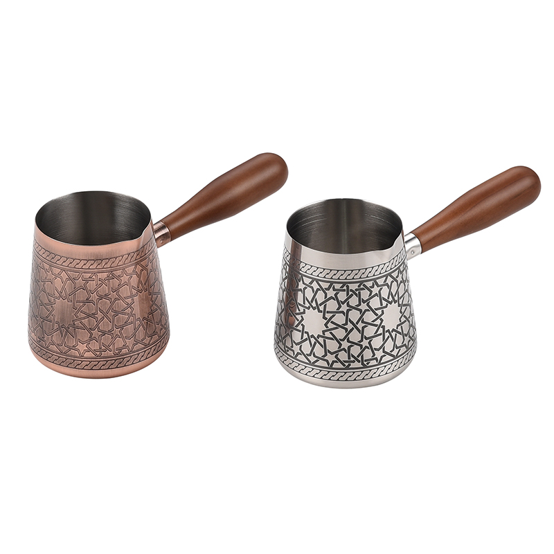 ZH-T026 Stainless Steel Milk Pot Set