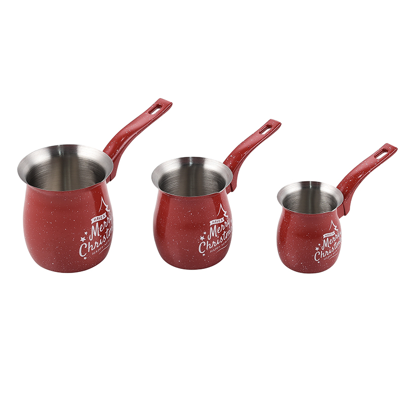 ZH-T018 Stainless Steel Milk Pot Set