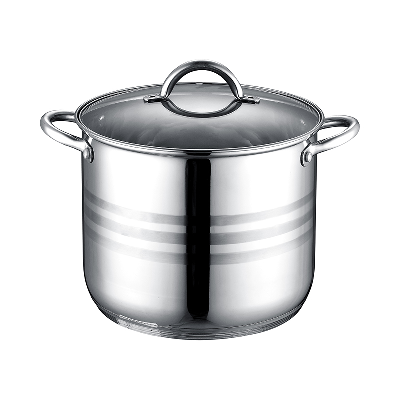 ZH-C109 Single Stock Pot with Pipe Hollow Handle