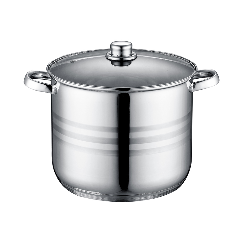 ZH-C108 Single Stock Pot with Hollow Handle