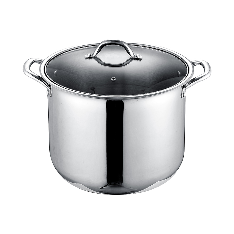 ZH-C096 Single Stock Pot with Pipe Hollow Handle