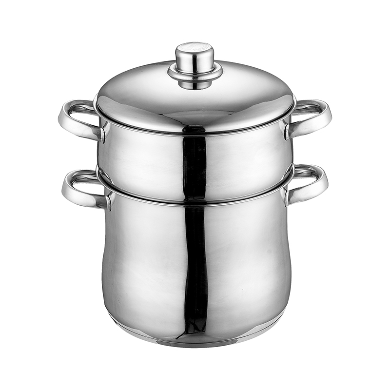 ZH-C054 Couscous Stock Pot with Hollow Handle